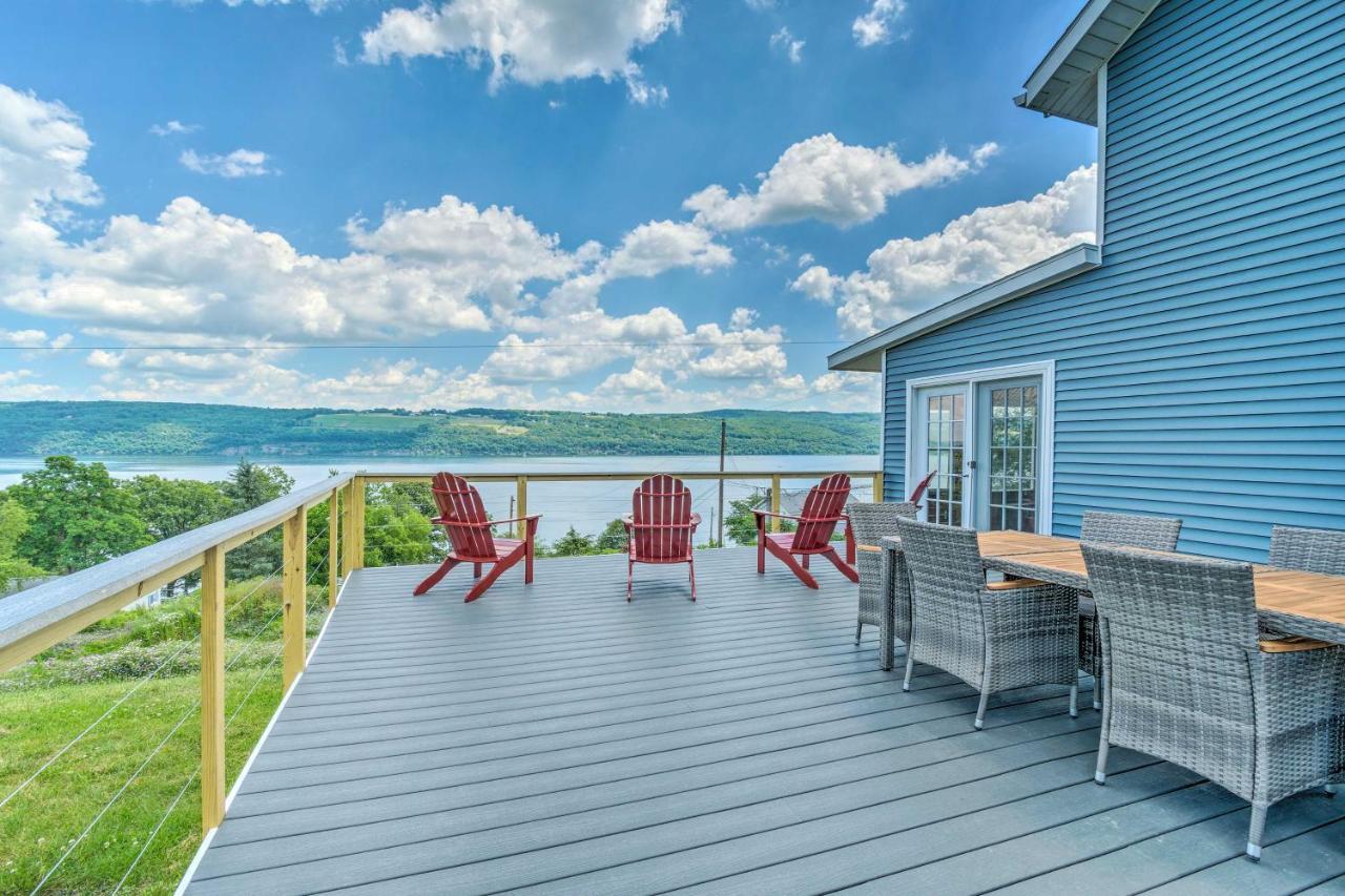 Watkins Glen Lakeview Cottage With Waterfall! Kültér fotó